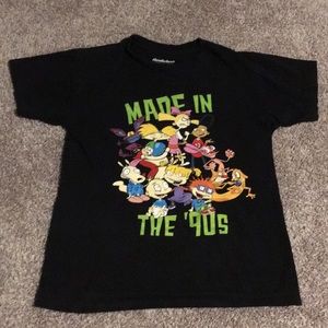 Black Nickelodeon “Made in the 90s”Shirt
